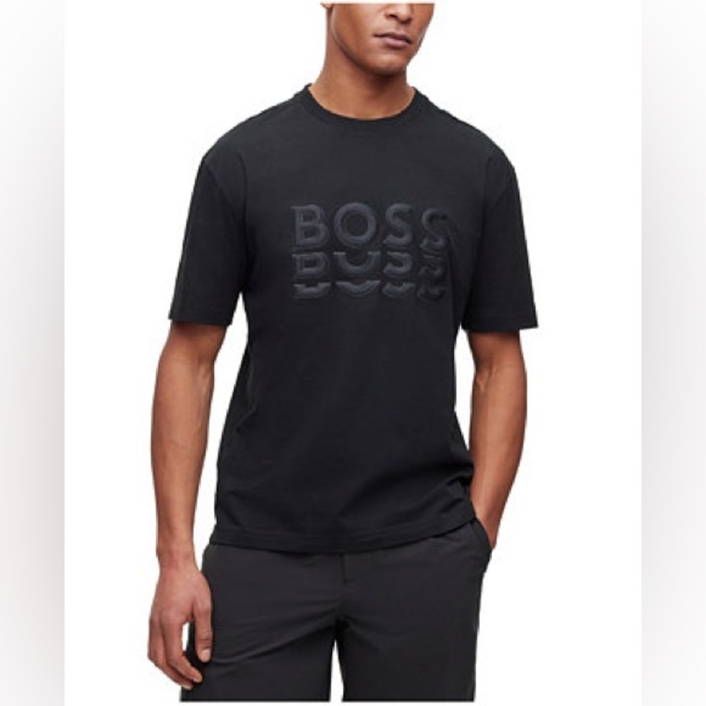 Hugo Boss Cotton-Jersey Regular-Fit T-Shirt